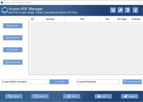 Aryson PDF Manager screenshot