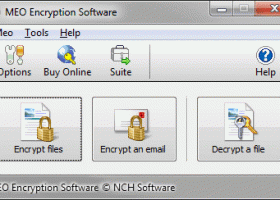 MEO Encryption Software Professional screenshot