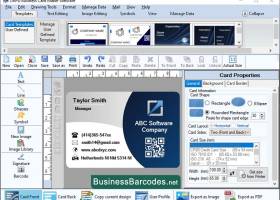 Create Business Card Design Software screenshot