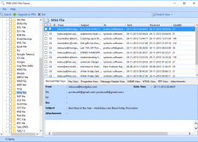 Free MSG File Viewer screenshot