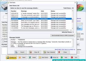 USB Modem Bulk Messaging Program screenshot