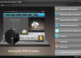 Aiseesoft Multimedia Software Toolkit screenshot