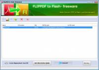 FlipPDF to Flash - Freeware screenshot