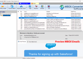 Enstella MBOX Converter Software screenshot