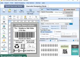 Integrated Barcode Maker Software screenshot