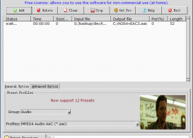 Free Video to Audio Converter Pro screenshot