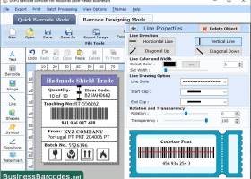Software for Coda Barcode Creation screenshot