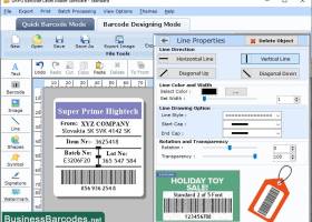 Standard 2 of 5 Barcode Software screenshot