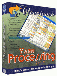 Cleantouch Yarn Processing System screenshot
