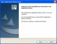 InstallJammer for Windows screenshot