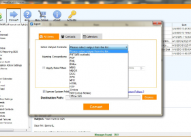 OST to PST Converter Software screenshot