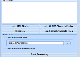 English MP3 Speech To Spanish MP3 Speech Converter Software screenshot
