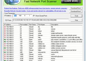 FreePortScanner screenshot