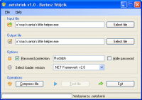 .netshrink screenshot