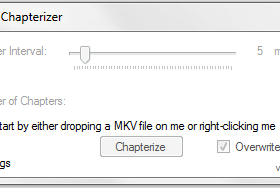 MKV Chapterizer screenshot