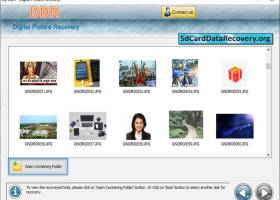 Digital Image Recovery Software screenshot