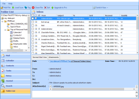 Save PST Files as PDF screenshot