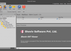 OST File Viewer screenshot