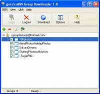 MSN Group Downloader screenshot