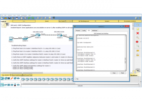CCNA v3 Lab Simulator screenshot