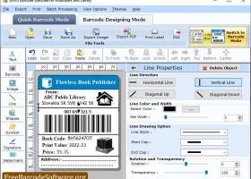 Library Barcode Software screenshot