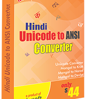 Hindi Unicode to ANSI Converter screenshot