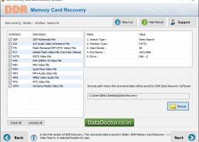 Restore Memory Card Deleted Files screenshot