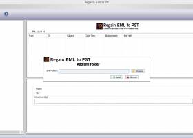 Regain Windows Live Mail to Outlook PST screenshot