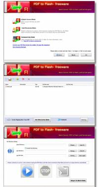 Free PDF to Flipping Flash screenshot