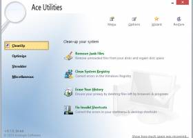 Ace Utilities screenshot