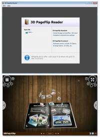 Free 3D PageFlip Reader screenshot