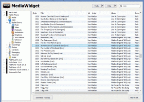 MediaWidget - Easy iPod Transfer screenshot