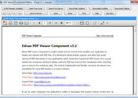 PDFComponent.com ASP.NET PDF Control screenshot