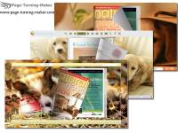 Lovely Dog Theme for Page Turning Book screenshot