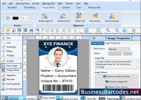 Professional ID Badge Design Software screenshot