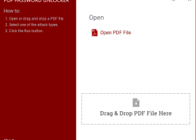 Free PDF Password Unlocker screenshot