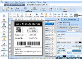 Barcode Label Maker screenshot