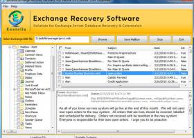 Export Exchange Mailbox to PST screenshot