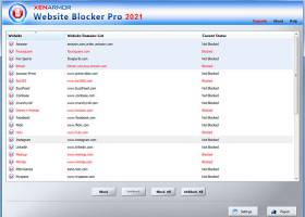 XenArmor Website Blocker Pro screenshot
