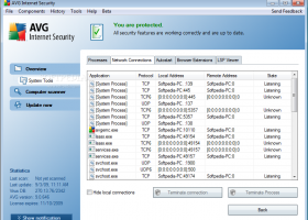 AVG Internet Security 2012 (x32 bit) screenshot