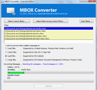 Shift Emails MBOX to Outlook screenshot