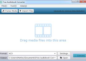 Free Audiobook Converter screenshot