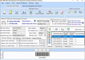 Logistic Distribution Label Maker Tool screenshot