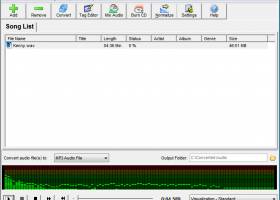Softdiv MP3 to WAV Converter screenshot