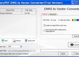 VeryPDF DWG to Vector Converter screenshot