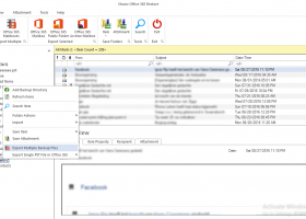Shoviv Office 365 Backup and Restore screenshot