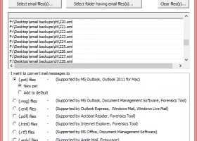 Windows Live Mail Converter screenshot