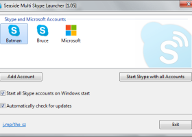 free multi skype launcher logo