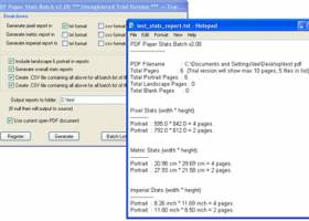PDF Paper Stats Batch screenshot