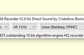 Mini HD Audio 16 Bit Recorder screenshot